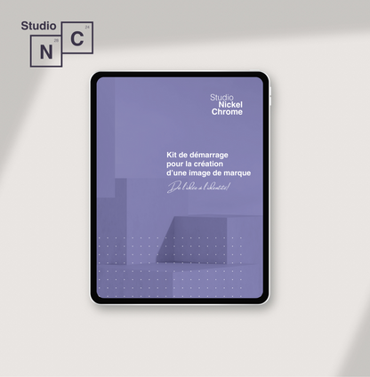 Kit de démarrage  pour la création  d’une image de marque